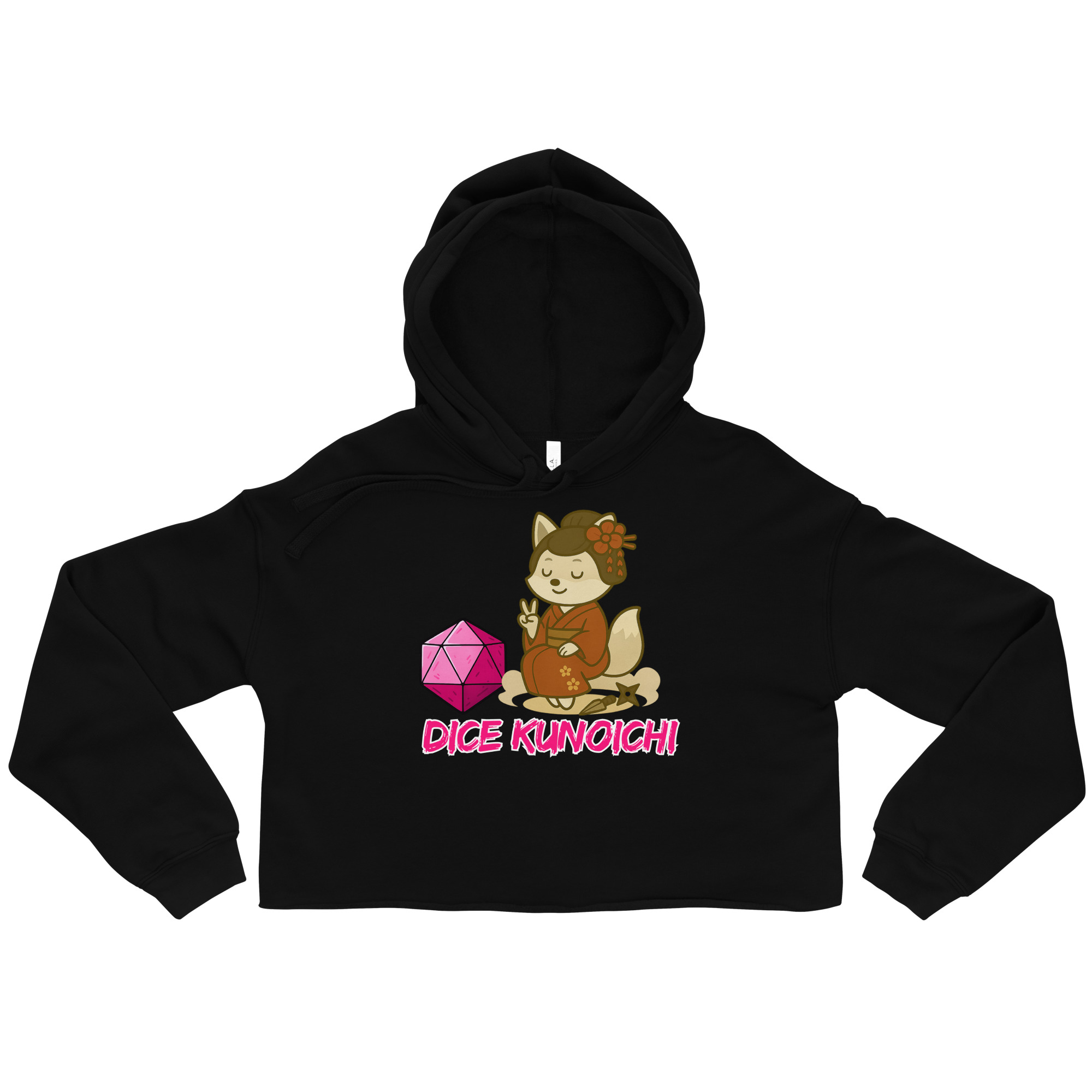 Dice Kunoishi - DTF-Crop-Hoodie