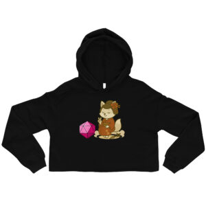 Dicefox Konoishi - DTF-Crop-Hoodie
