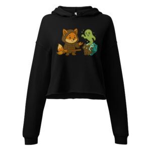 Dicefox Multiclass Talent - DTF-Crop-Hoodie