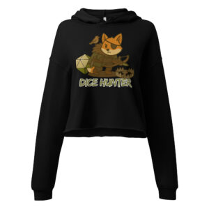 Dice Hunter - DTF-Crop-Hoodie