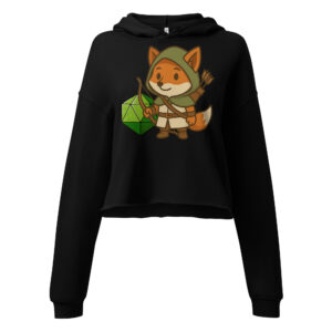 Dicefox Ranger - DTF-Crop-Hoodie