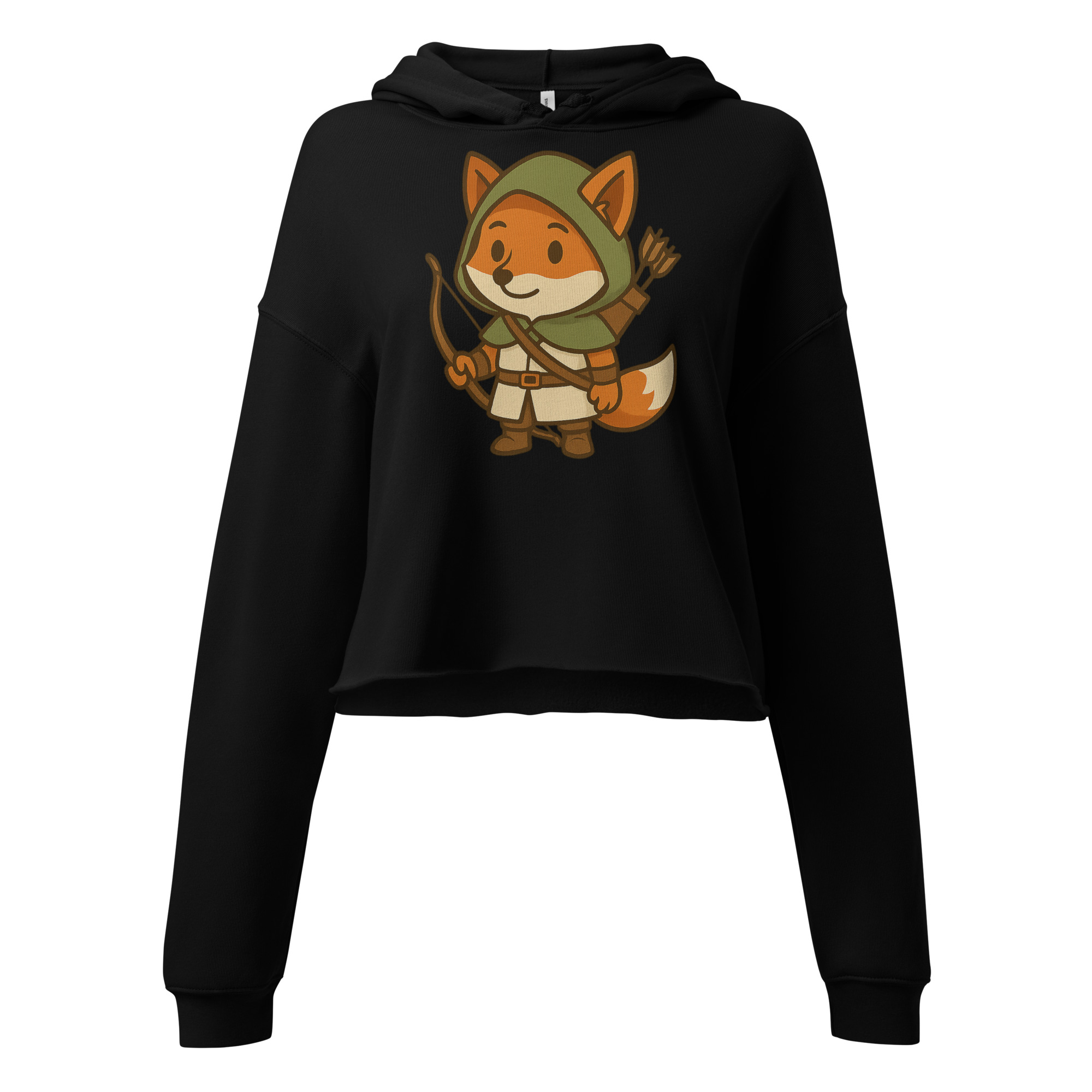 Fox Ranger - DTF-Crop-Hoodie