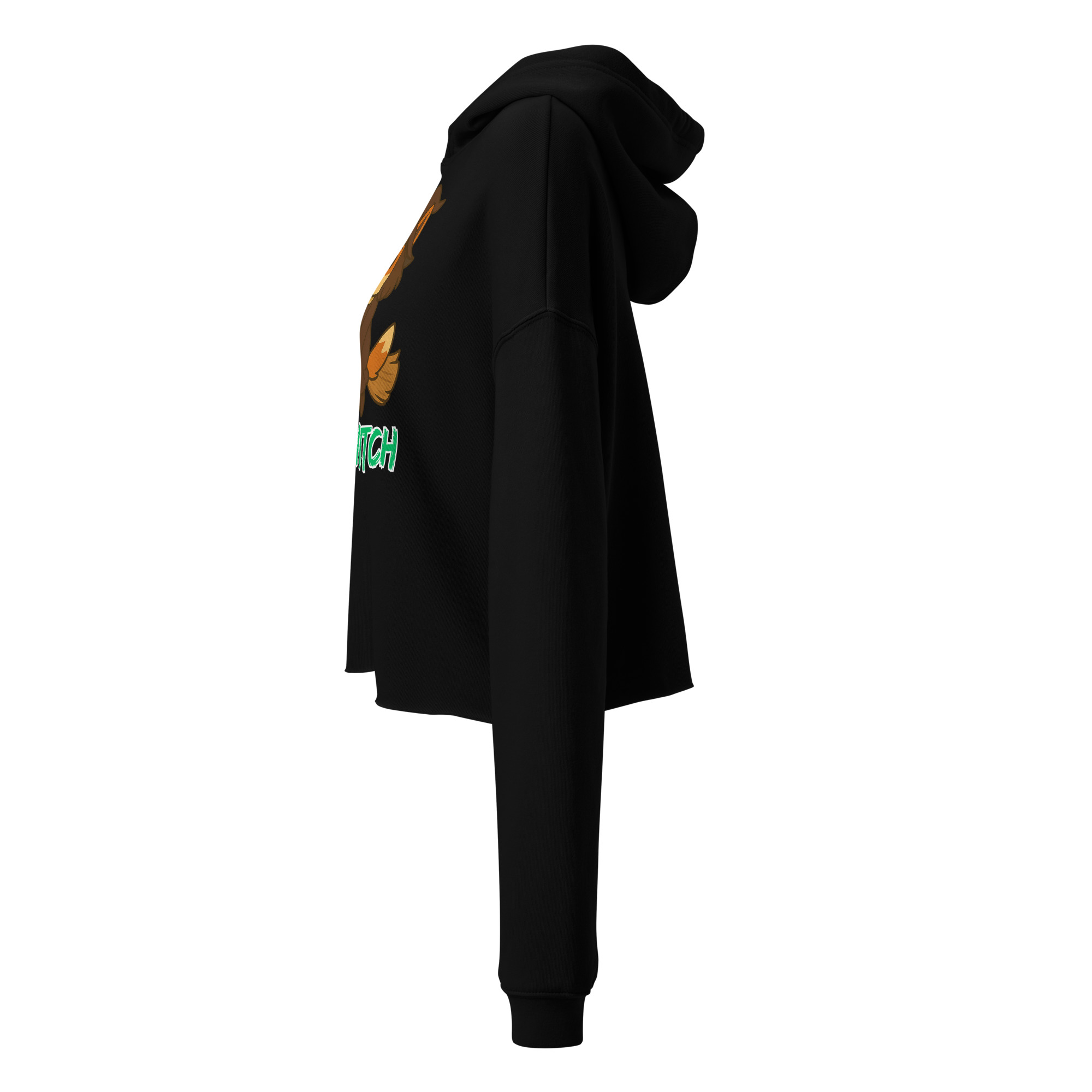 Dice Witch - DTF-Crop-Hoodie – Bild 3