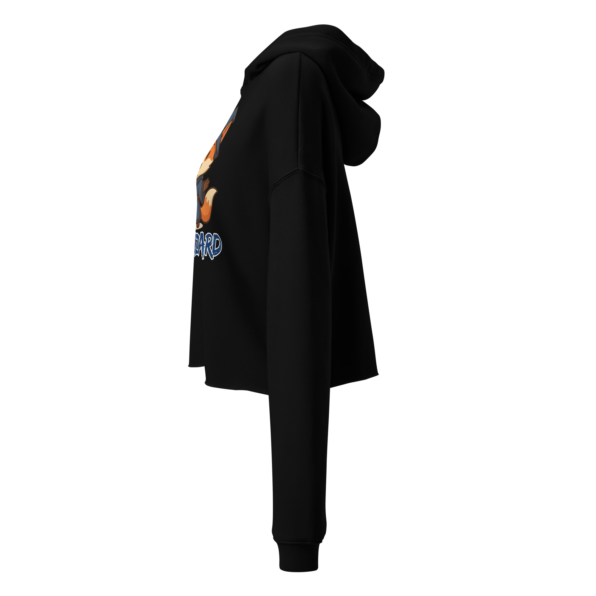 Dice Wizard - DTF-Crop-Hoodie – Bild 3