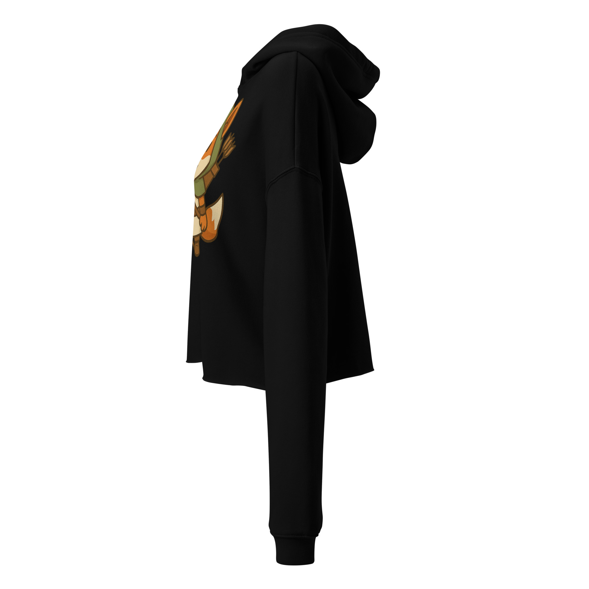 Dicefox Ranger - DTF-Crop-Hoodie – Bild 3