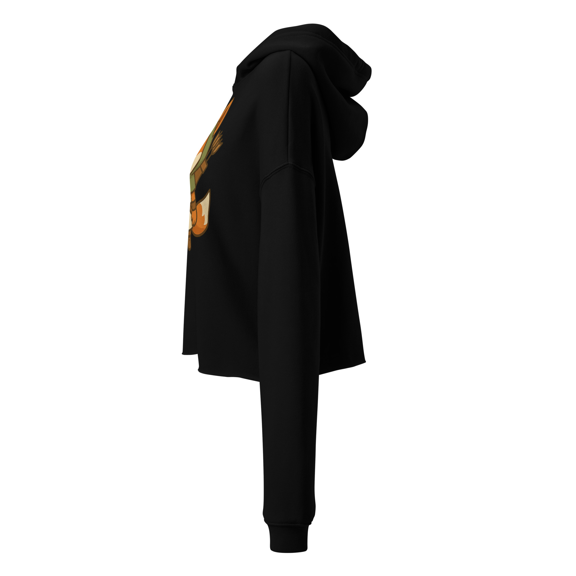 Fox Ranger - DTF-Crop-Hoodie – Bild 3