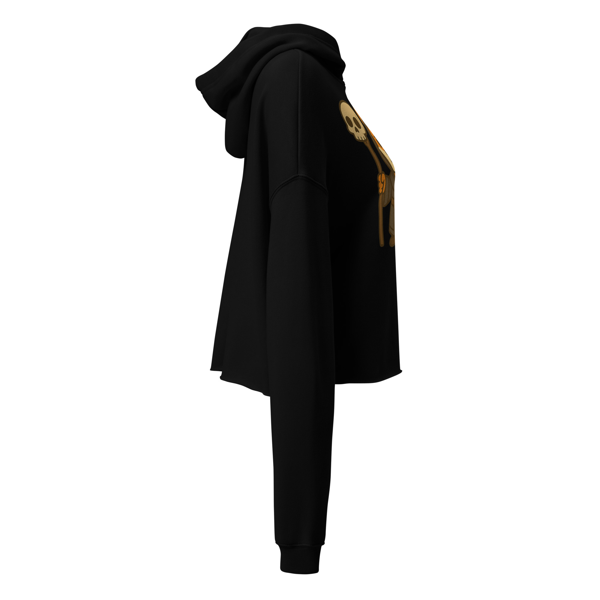 Fox Necromancer - DTF-Crop-Hoodie – Bild 4
