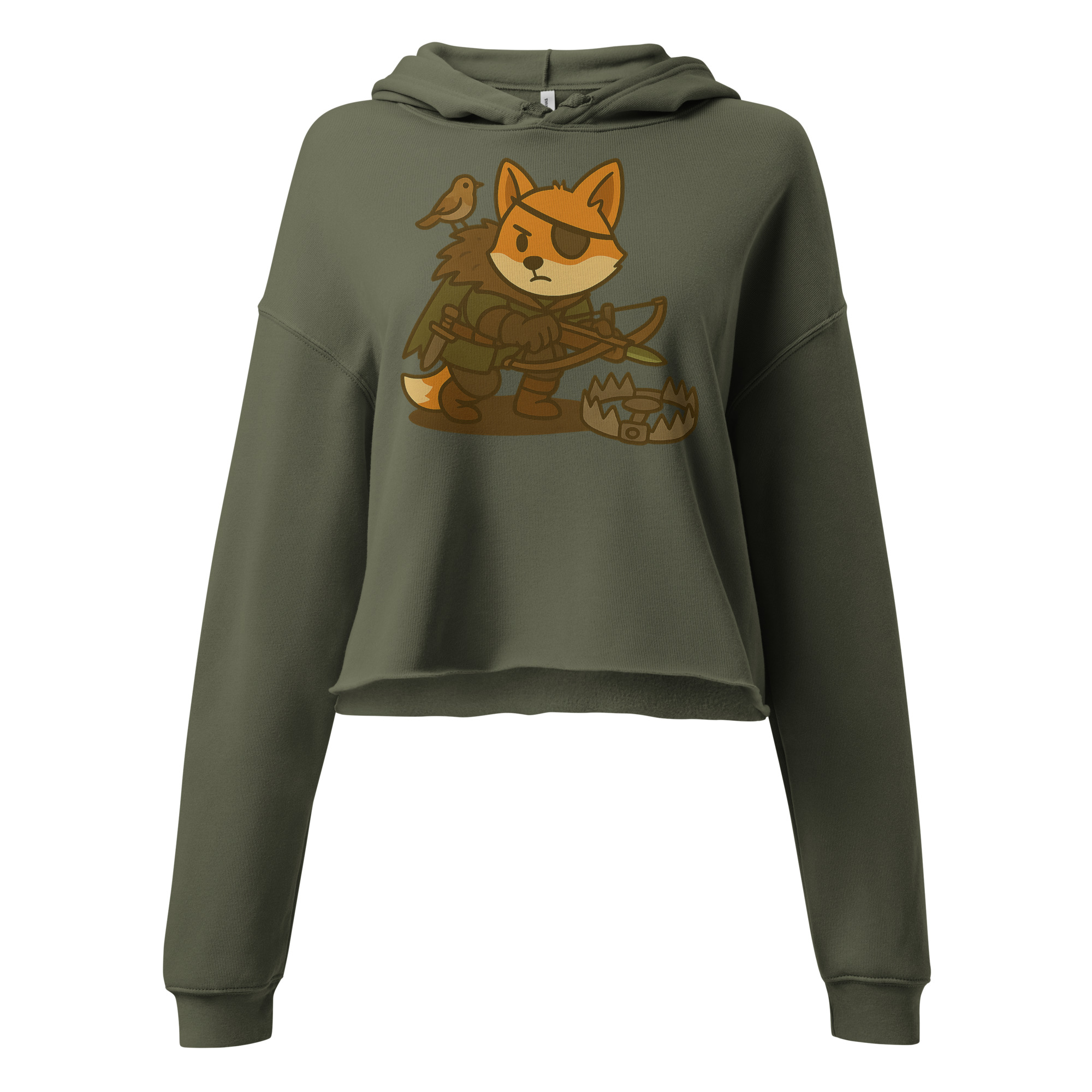Fox Hunter - DTF-Crop-Hoodie – Bild 6