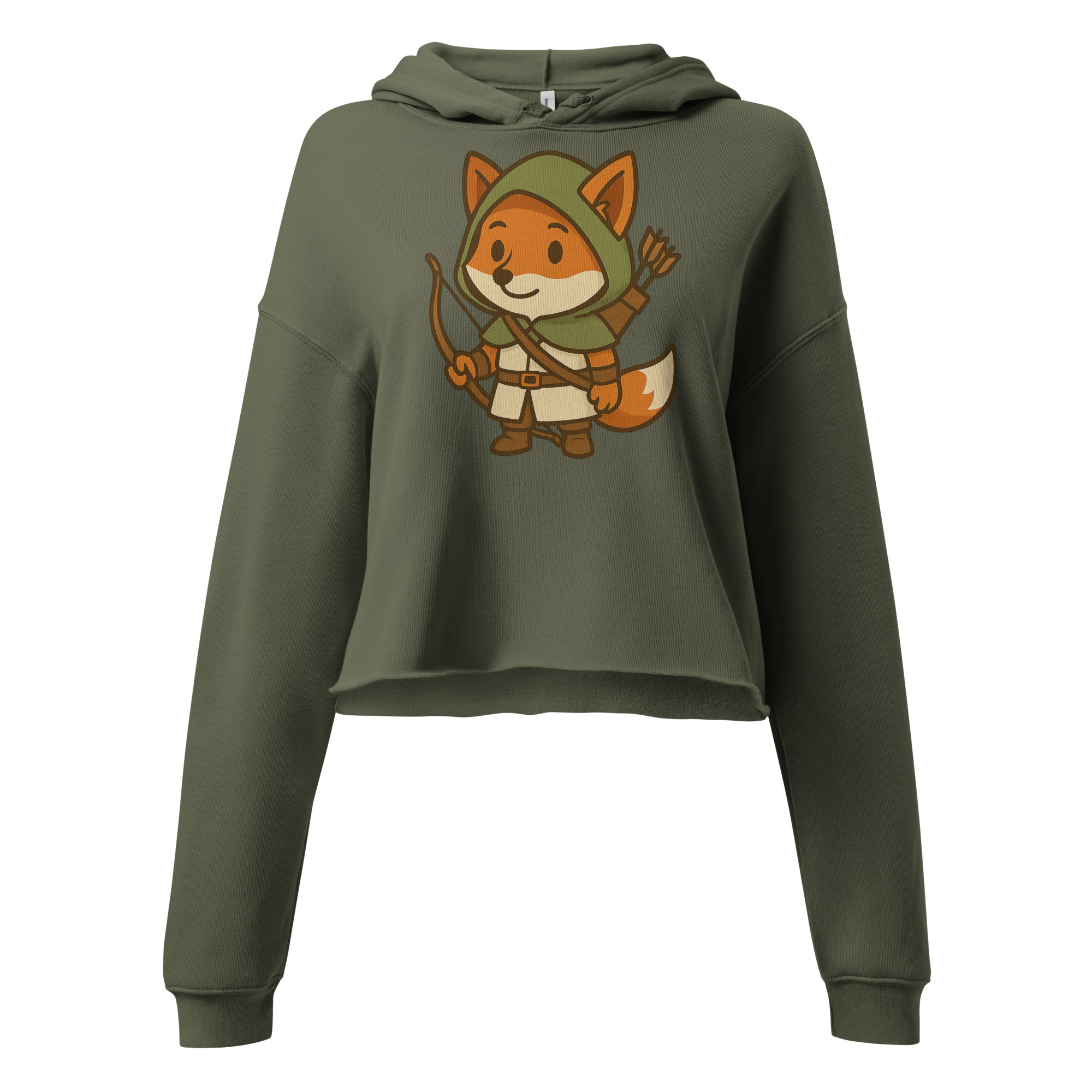 Fox Ranger - DTF-Crop-Hoodie – Bild 5