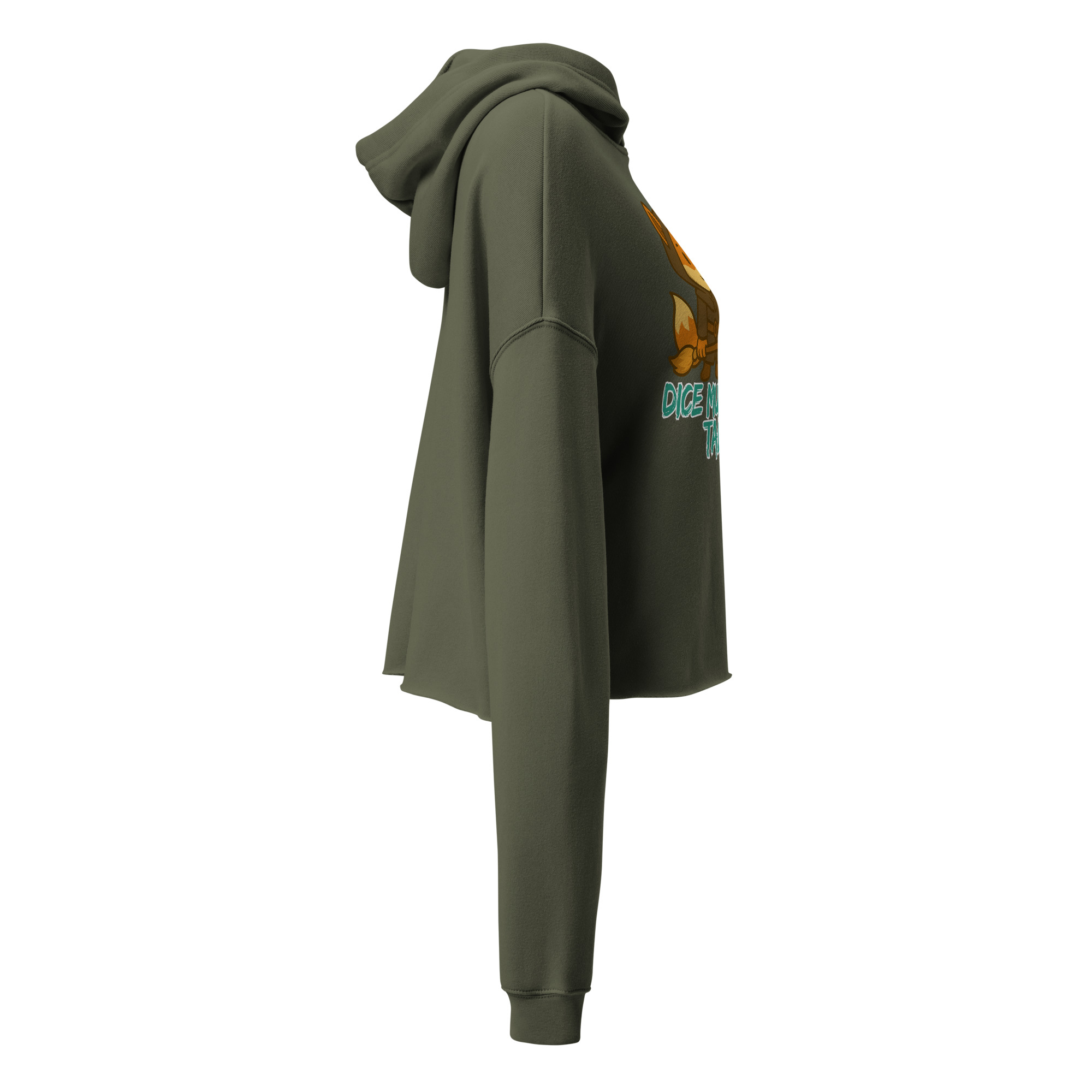 Dice Multiclass Talent - DTF-Crop-Hoodie – Bild 8