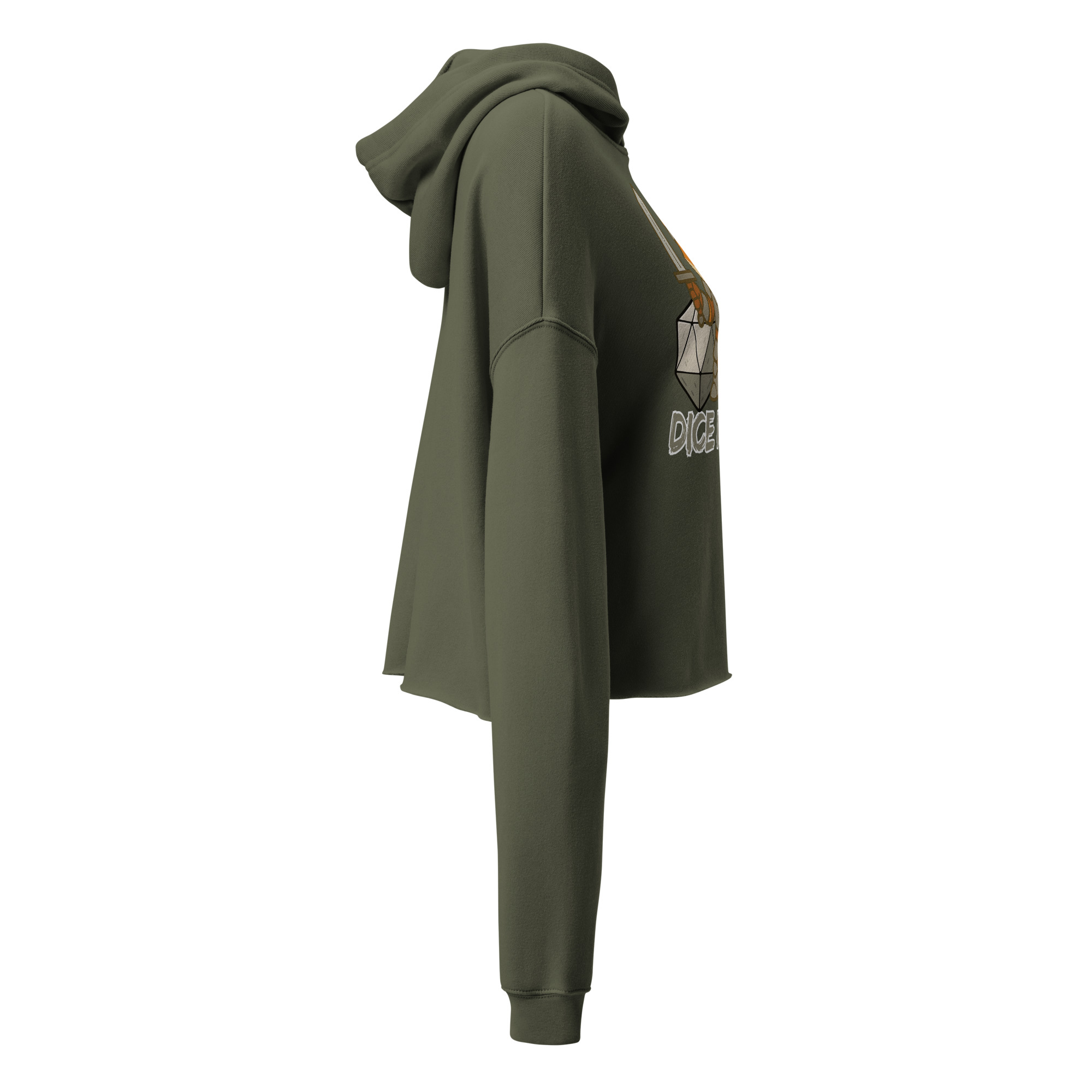 Dice Knight - DTF-Crop-Hoodie – Bild 9