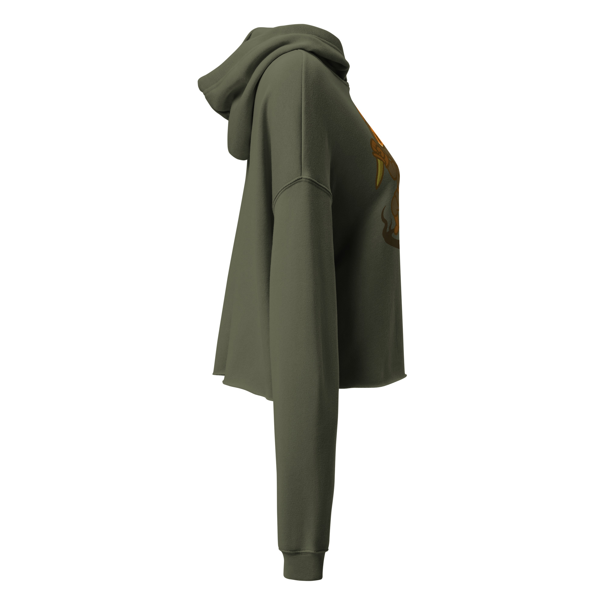Fox Assassin - DTF-Crop-Hoodie – Bild 9