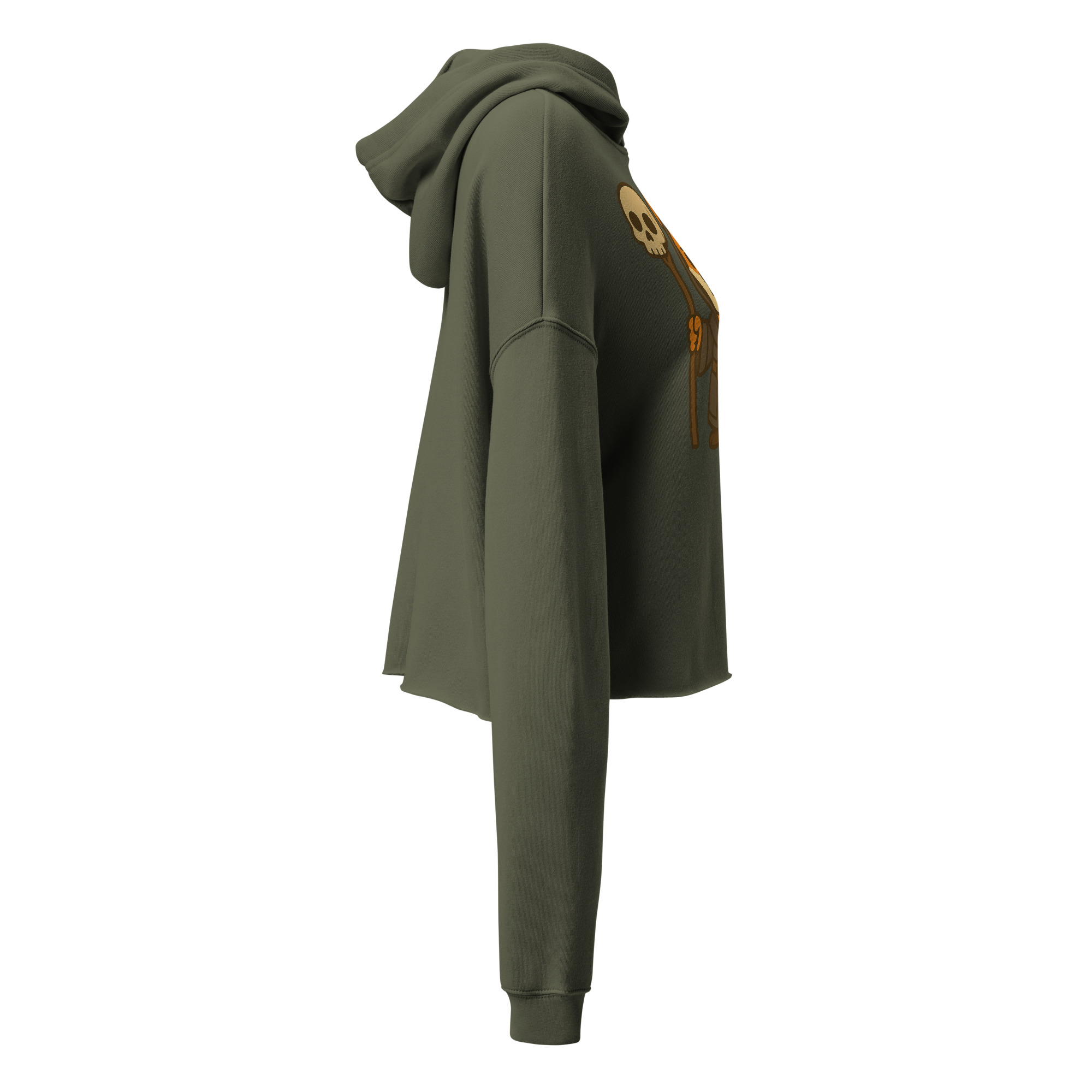 Fox Necromancer - DTF-Crop-Hoodie – Bild 8