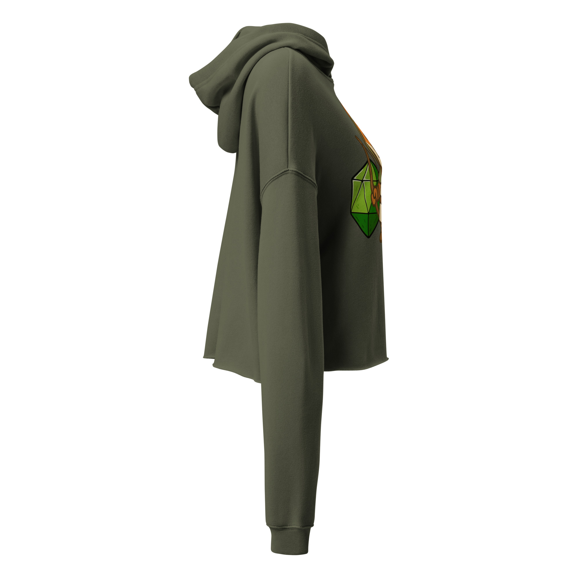 Dicefox Ranger - DTF-Crop-Hoodie – Bild 8