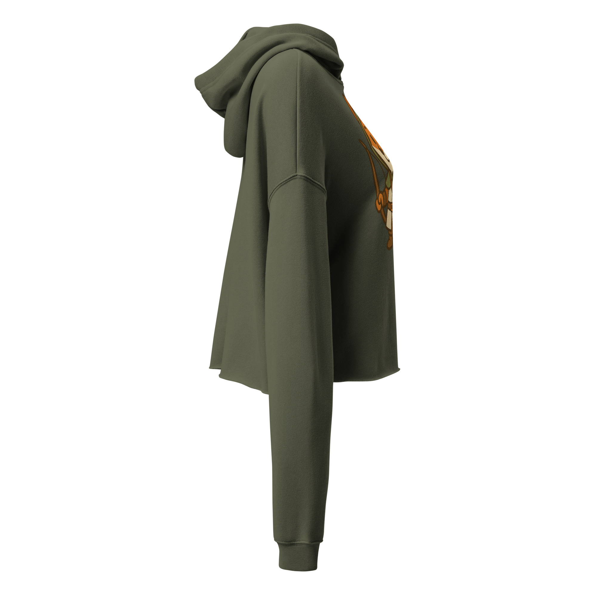 Fox Ranger - DTF-Crop-Hoodie – Bild 8