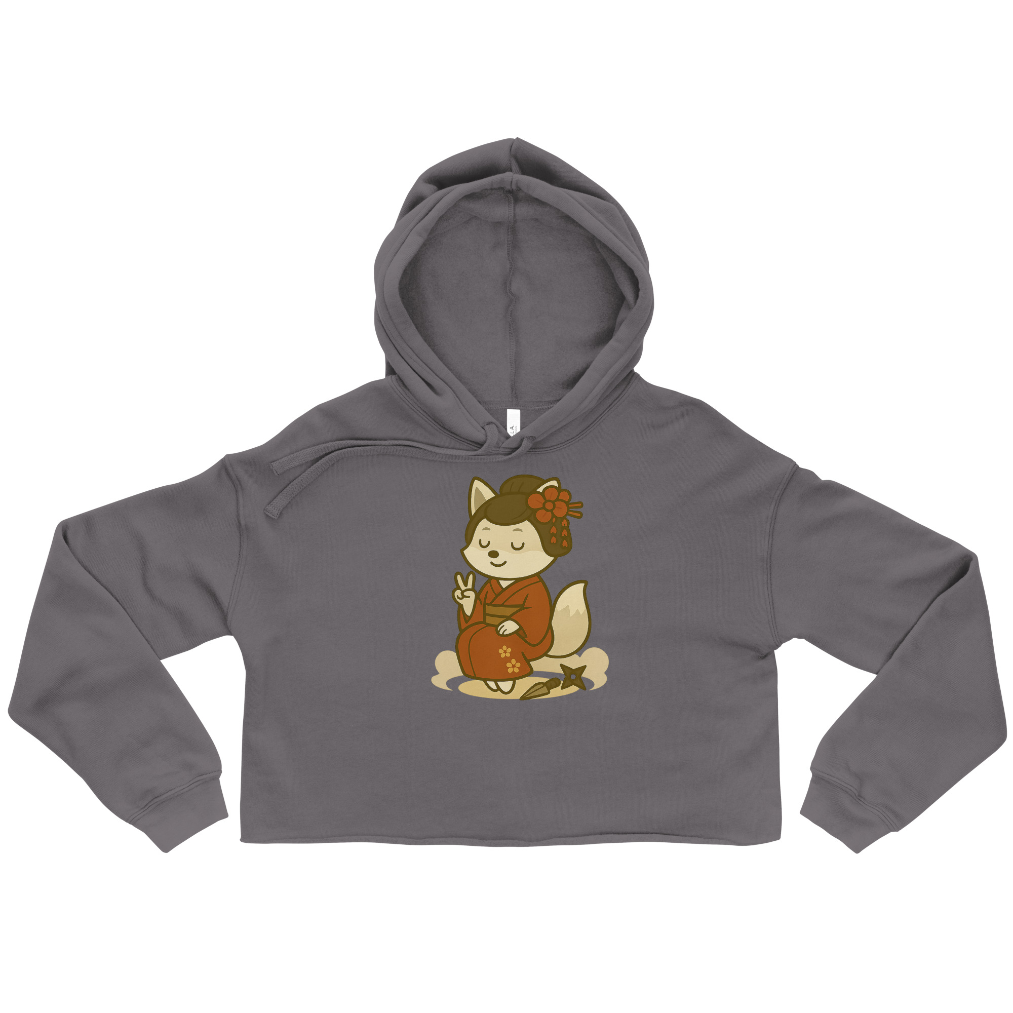 Fox Kunoishi - DTF-Crop-Hoodie – Bild 3