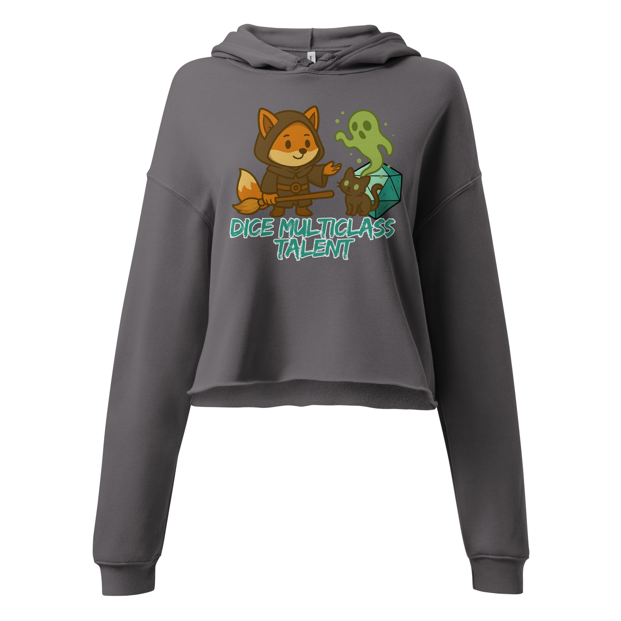 Dice Multiclass Talent - DTF-Crop-Hoodie – Bild 9