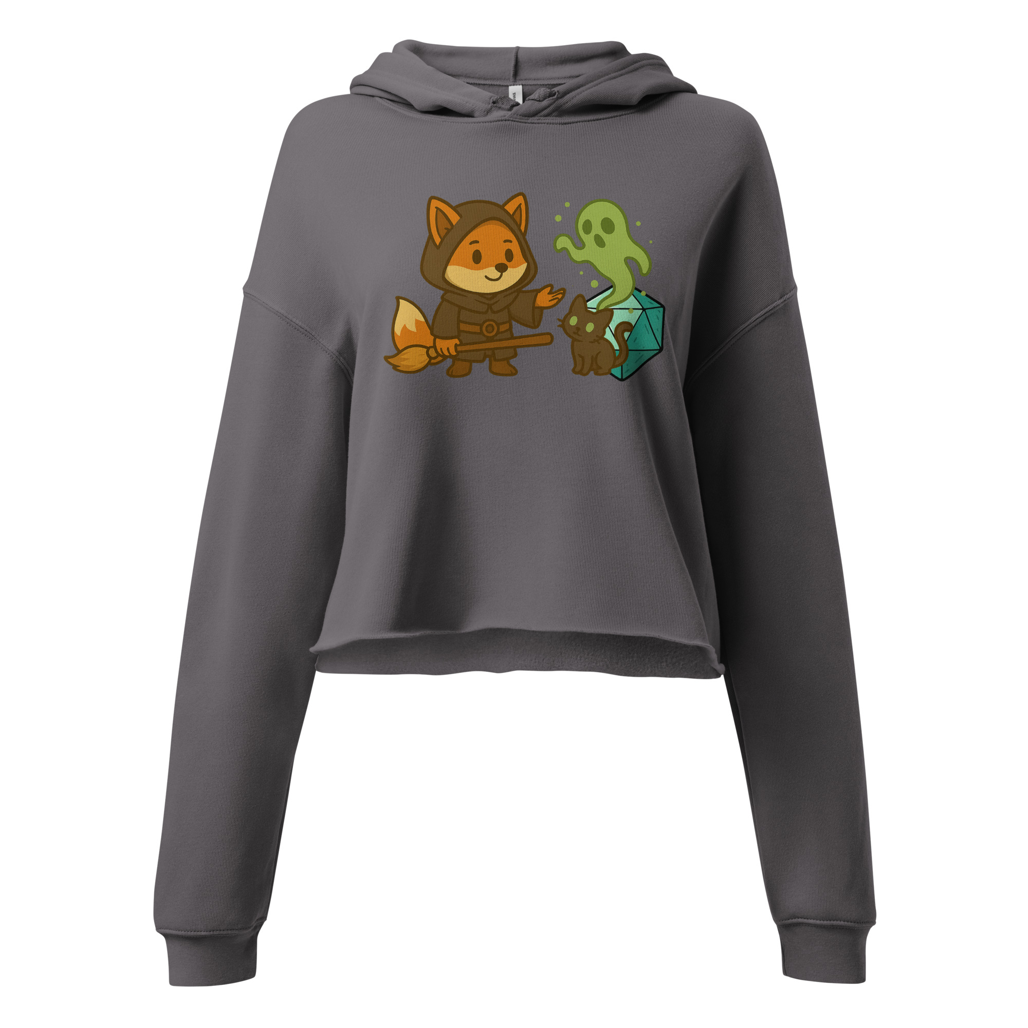 Dicefox Multiclass Talent - DTF-Crop-Hoodie – Bild 9