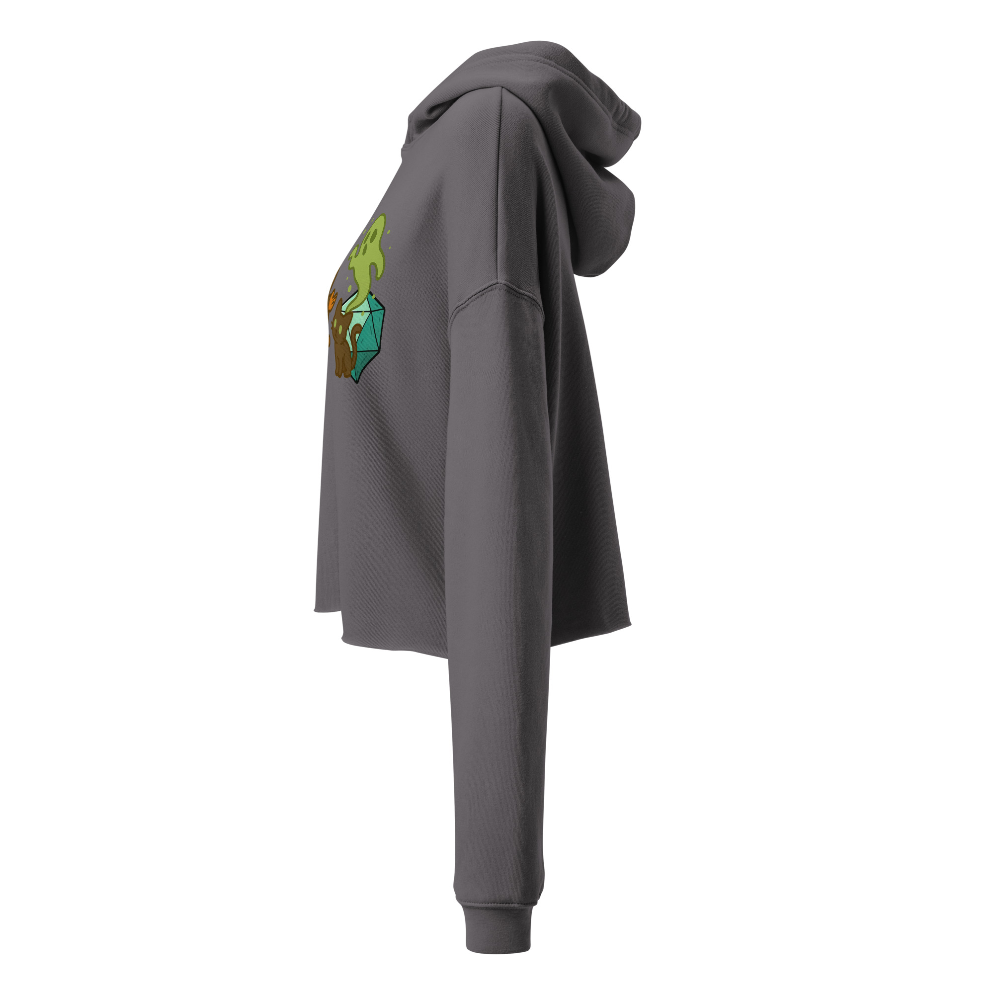 Dicefox Multiclass Talent - DTF-Crop-Hoodie – Bild 11