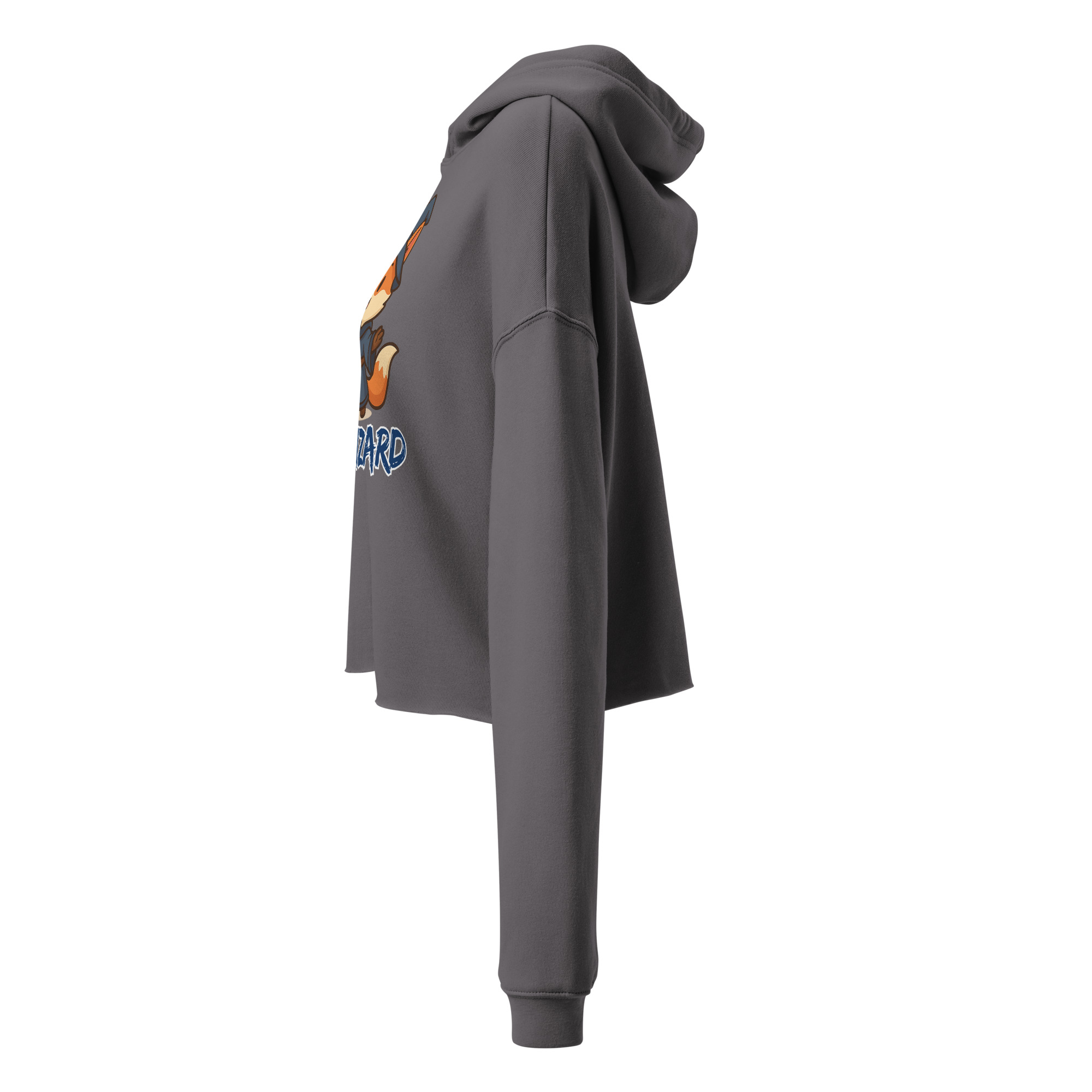 Dice Wizard - DTF-Crop-Hoodie – Bild 10