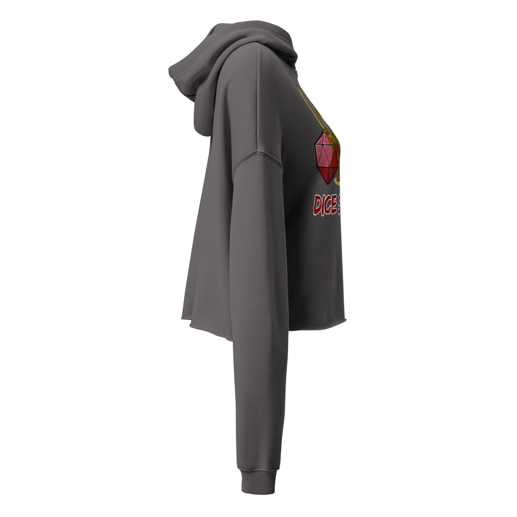 Dice Samurai - DTF-Crop-Hoodie – Bild 12