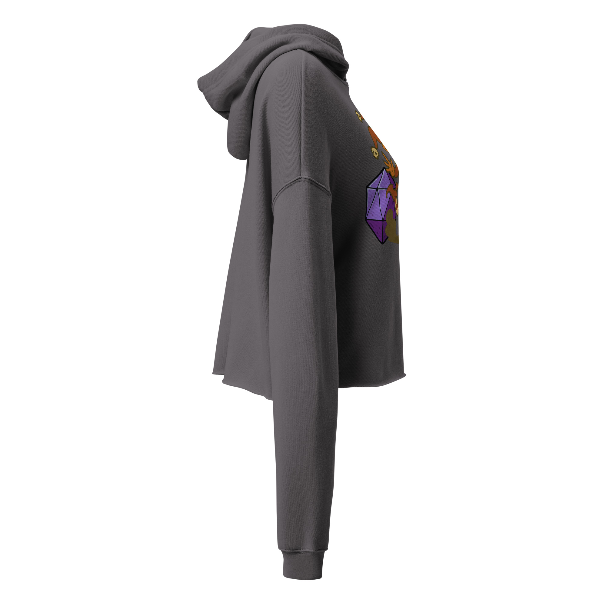 Dicefox Trickser - DTF-Crop-Hoodie – Bild 11