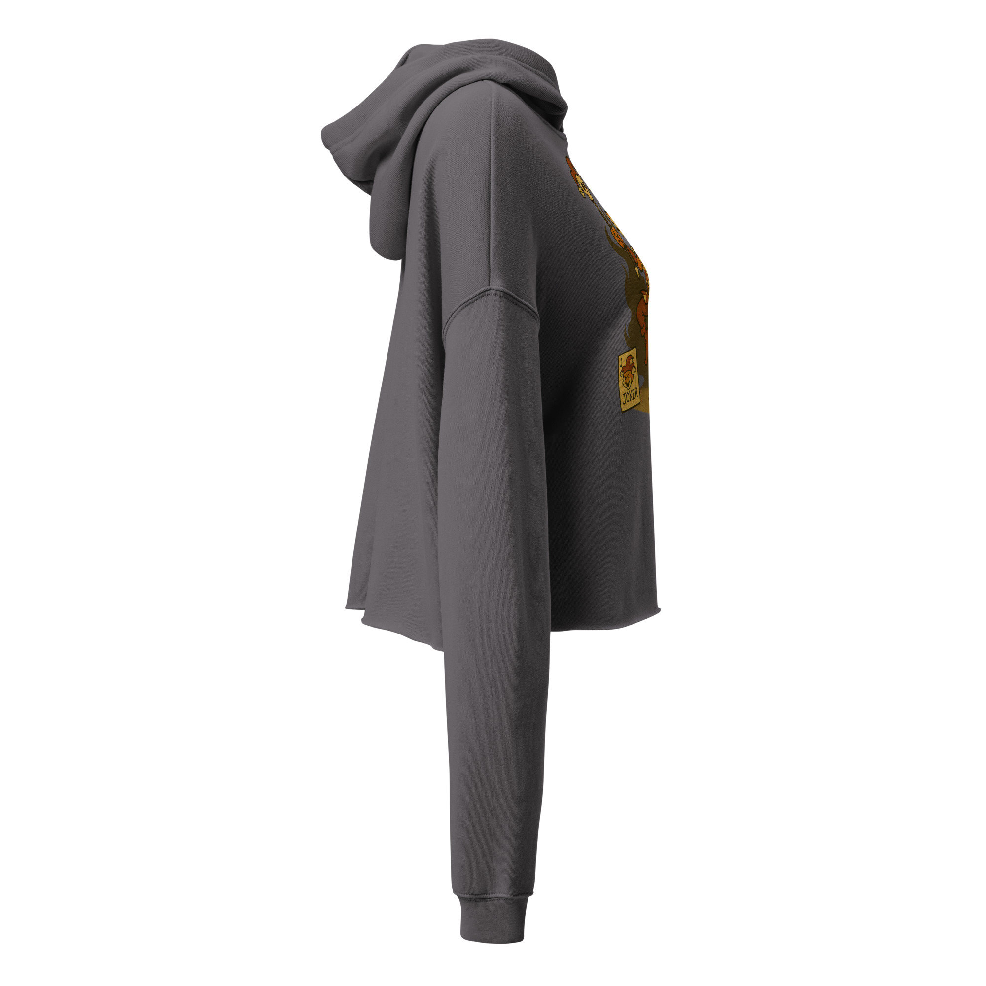 Fox Jester - DTF-Crop-Hoodie – Bild 12