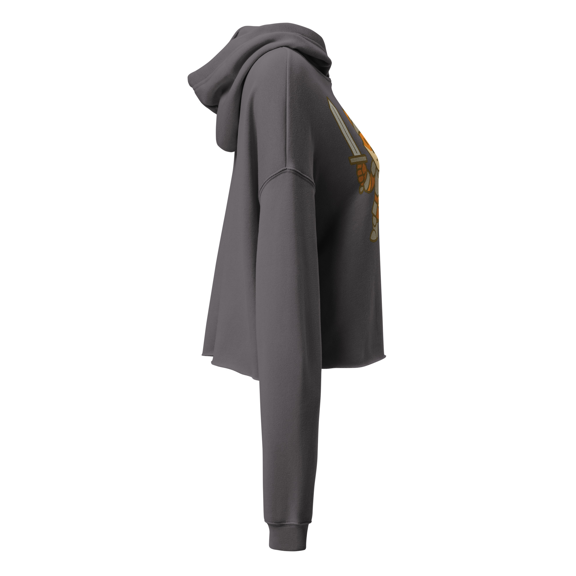 Fox Knight - DTF-Crop-Hoodie – Bild 12