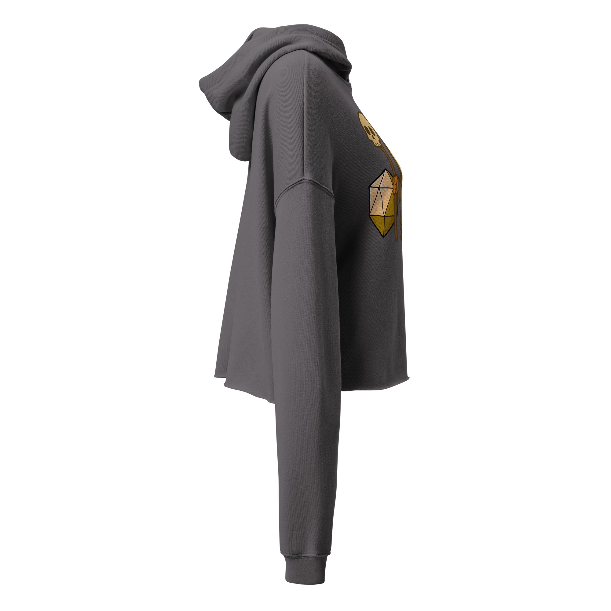 Dicefox Necromancer - DTF-Crop-Hoodie – Bild 11