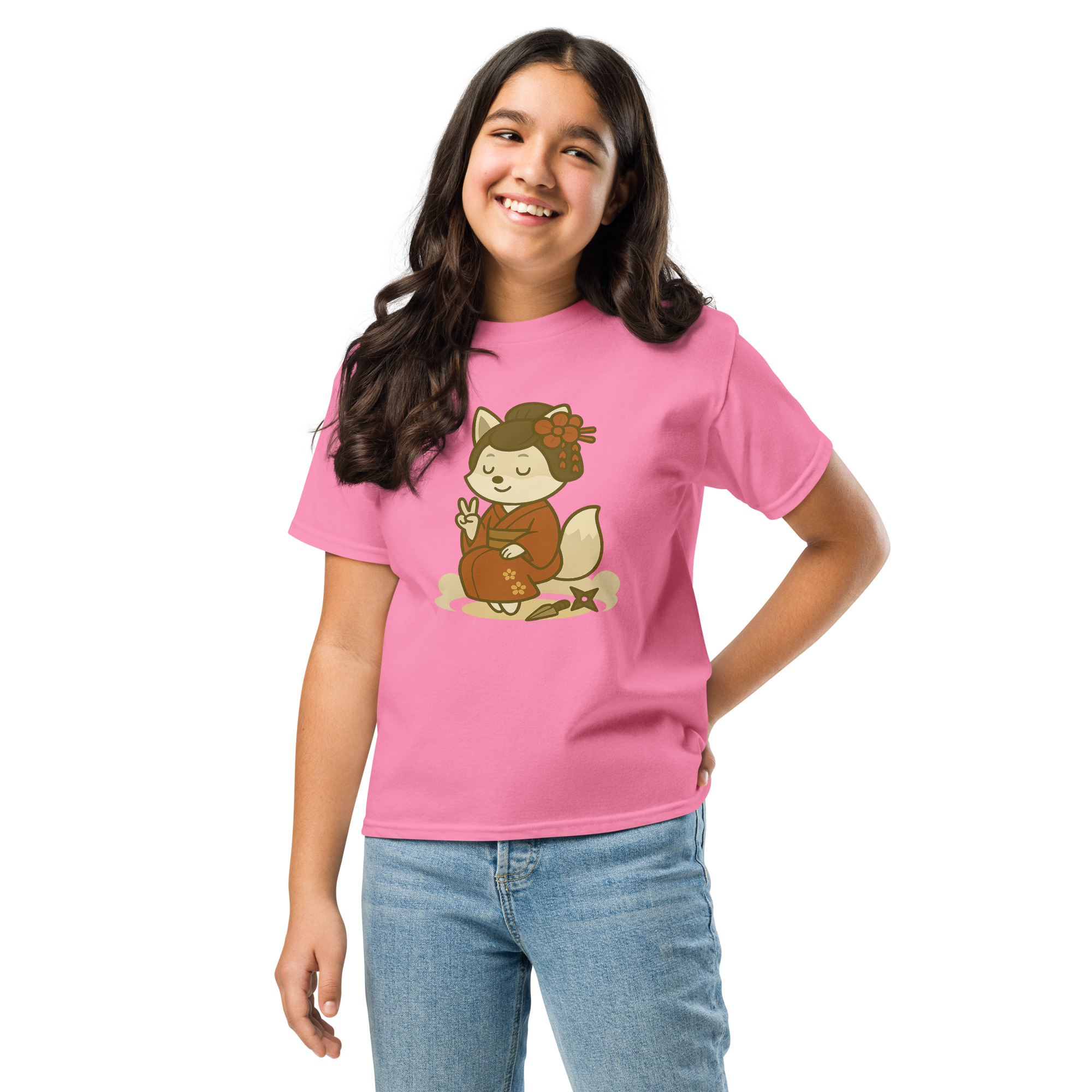Fox Kunoishi - Klassisches DTF-T-Shirt für Jugendliche – Bild 13