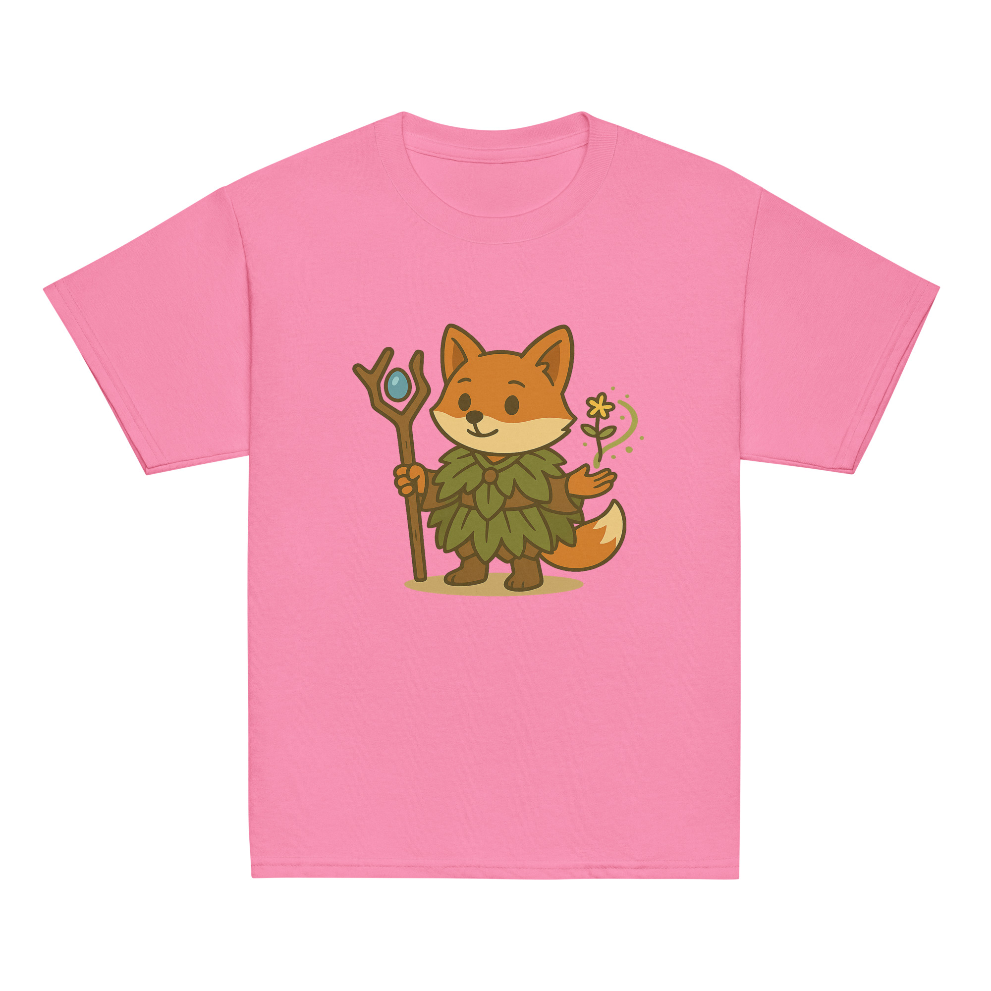Fox Druid - Klassisches DTF-T-Shirt für Jugendliche – Bild 12