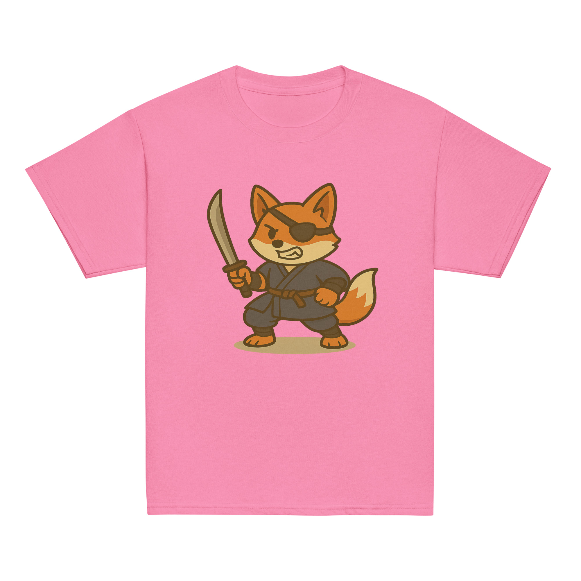 Fox Ronin - Klassisches DTF-T-Shirt für Jugendliche – Bild 12