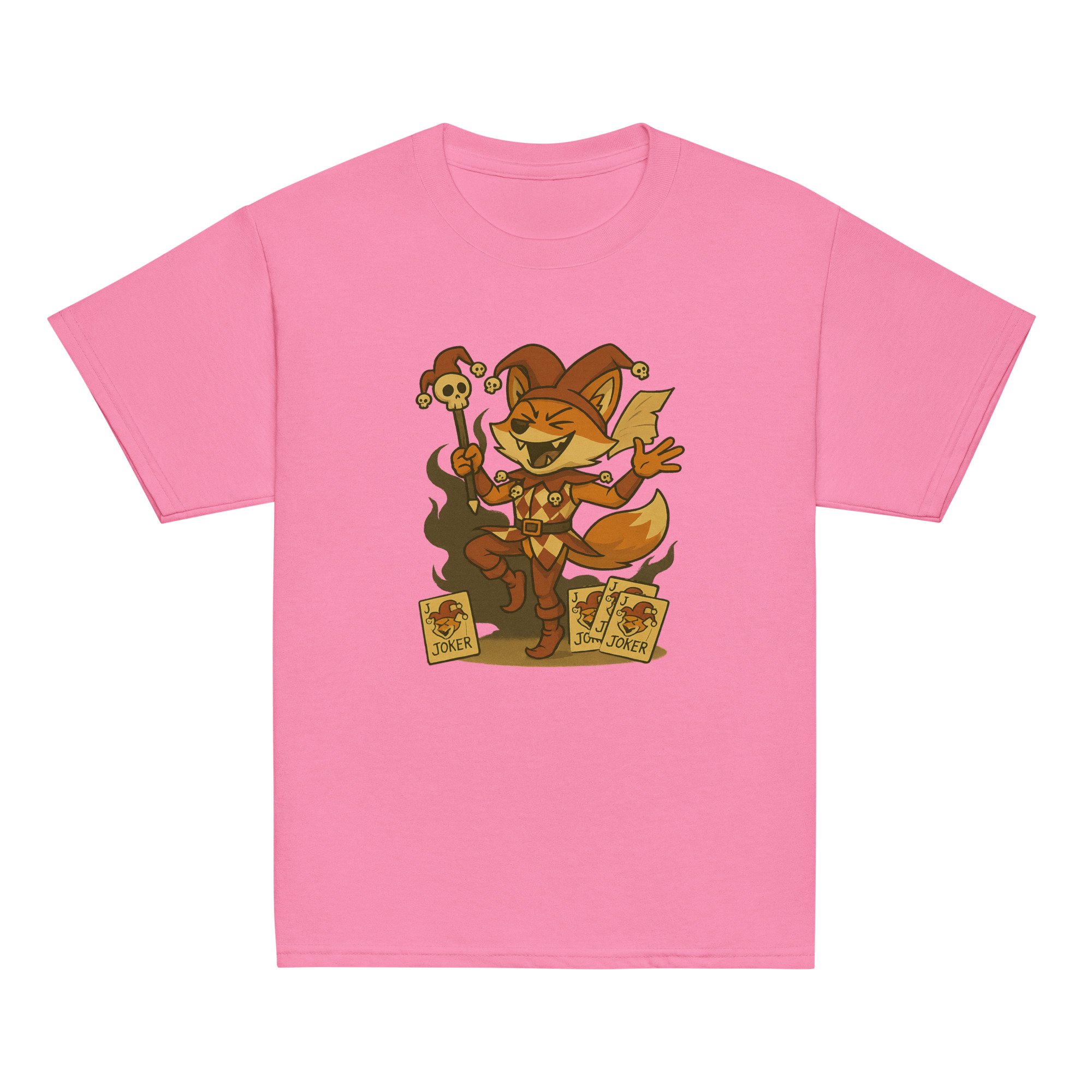 Fox Jester - Klassisches DTF-T-Shirt für Jugendliche – Bild 13