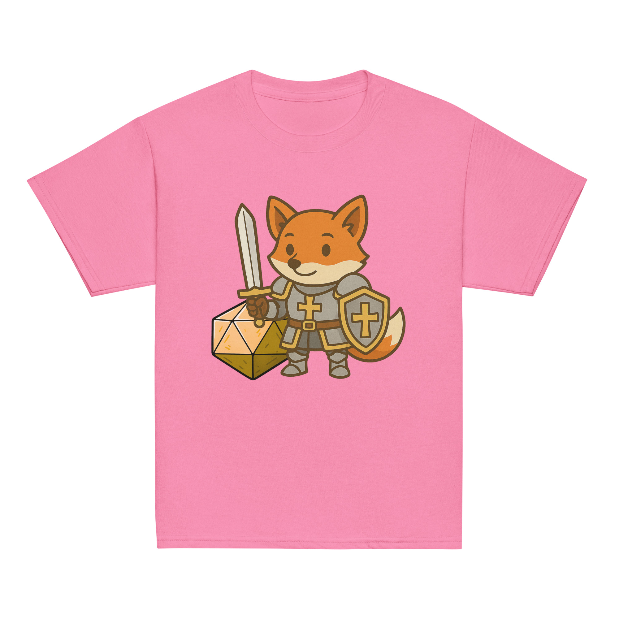 Dicefox Paladin - Klassisches DTF-T-Shirt für Jugendliche – Bild 13