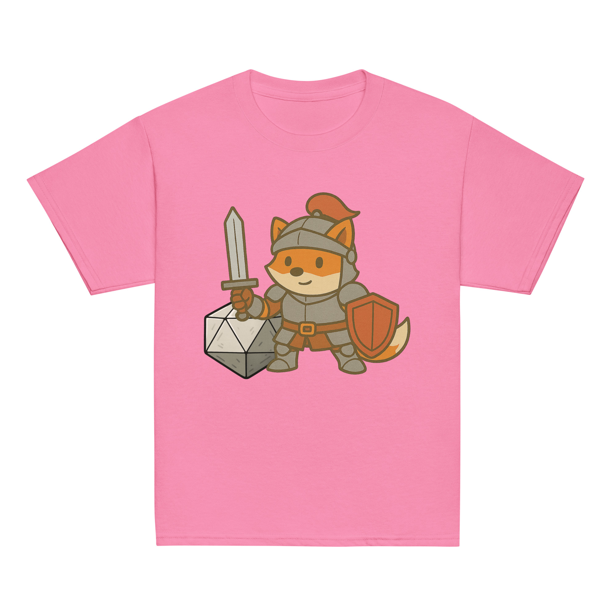 Dicefox Knight - Klassisches DTF-T-Shirt für Jugendliche – Bild 13