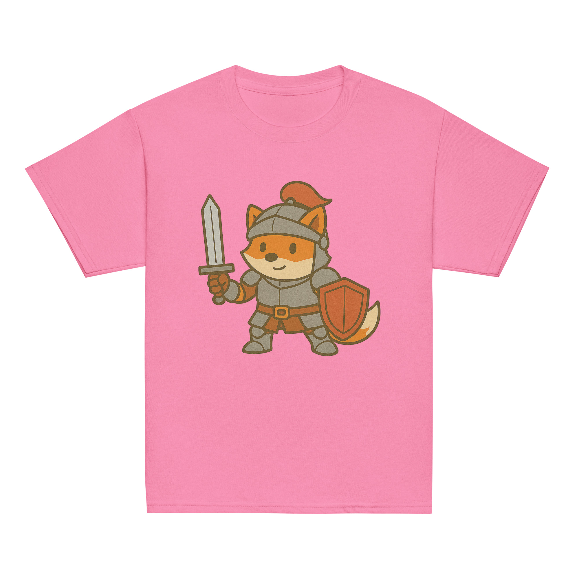 Fox Knight - Klassisches DTF-T-Shirt für Jugendliche – Bild 13