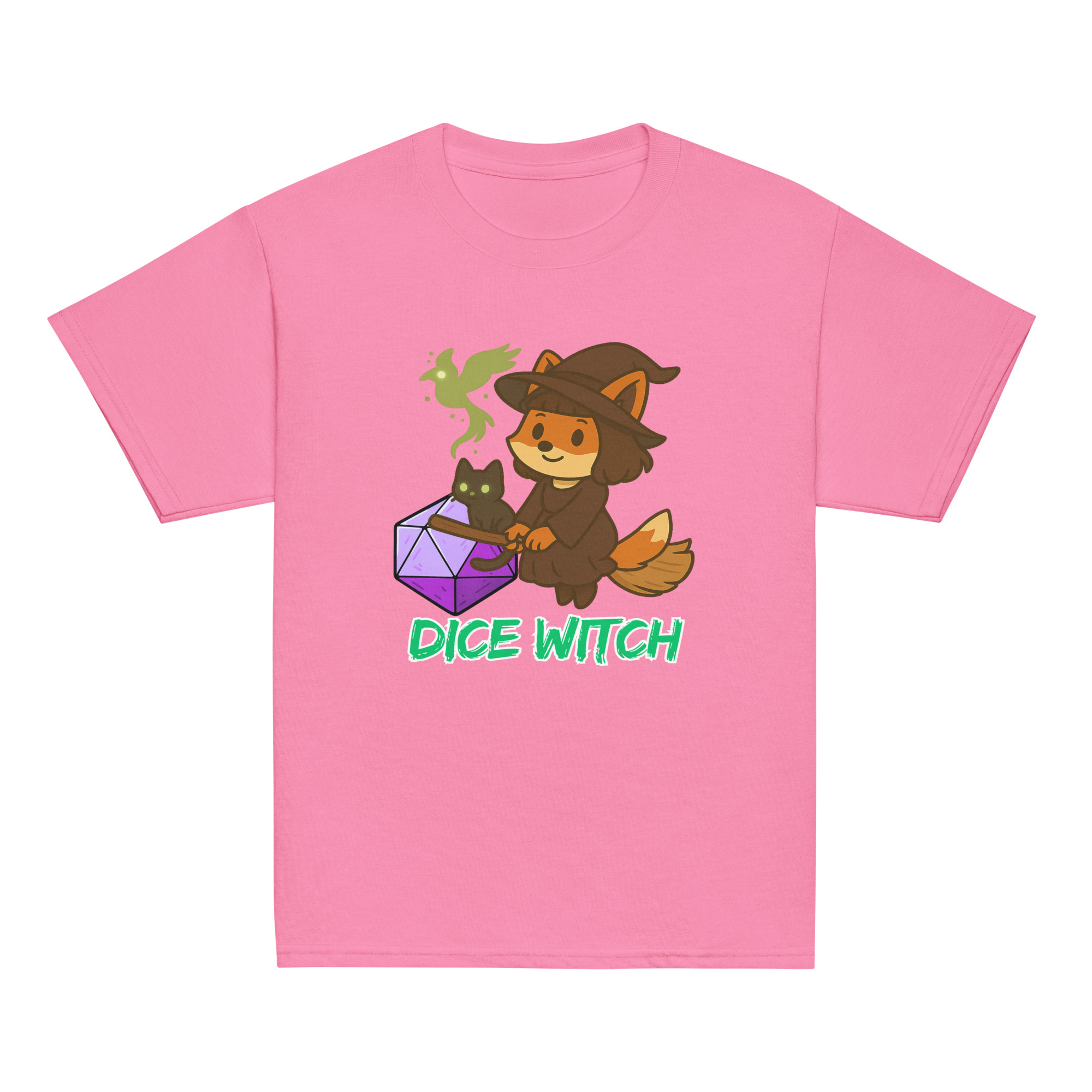 Dice Witch - Klassisches DTF-T-Shirt für Jugendliche – Bild 13