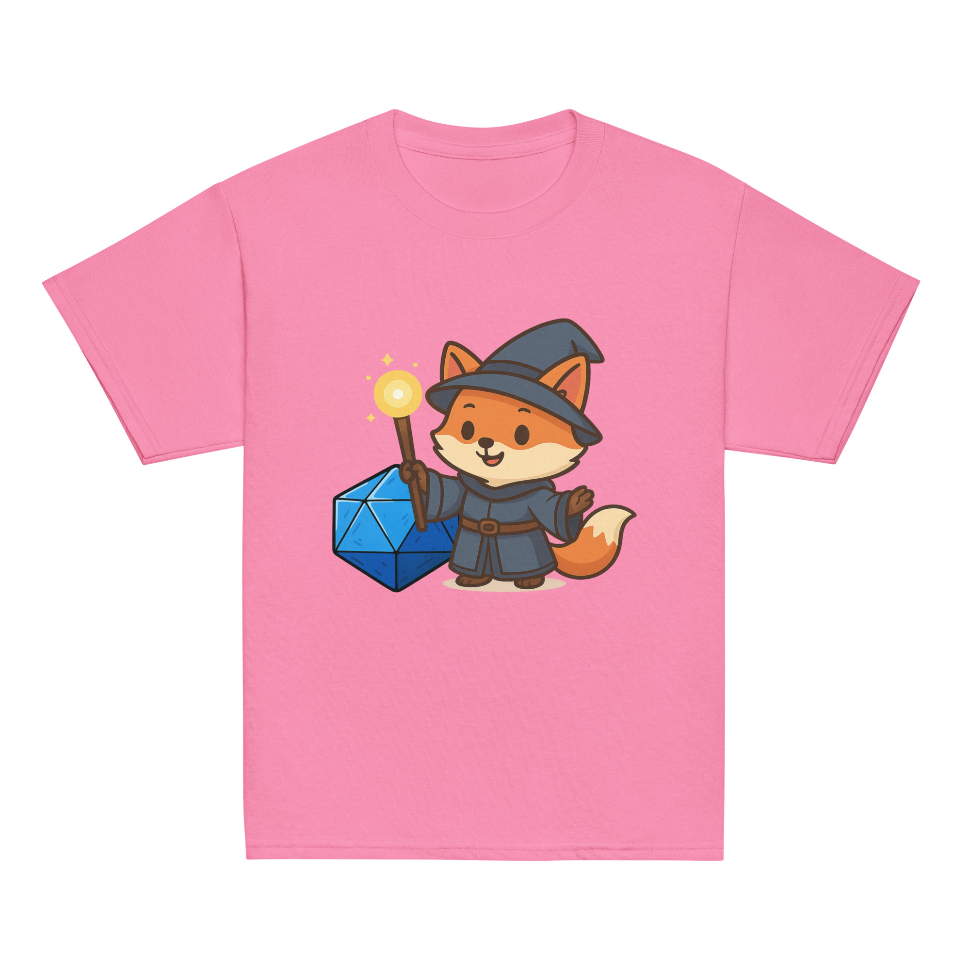 Dicefox Wizard - Klassisches DTF-T-Shirt für Jugendliche – Bild 13