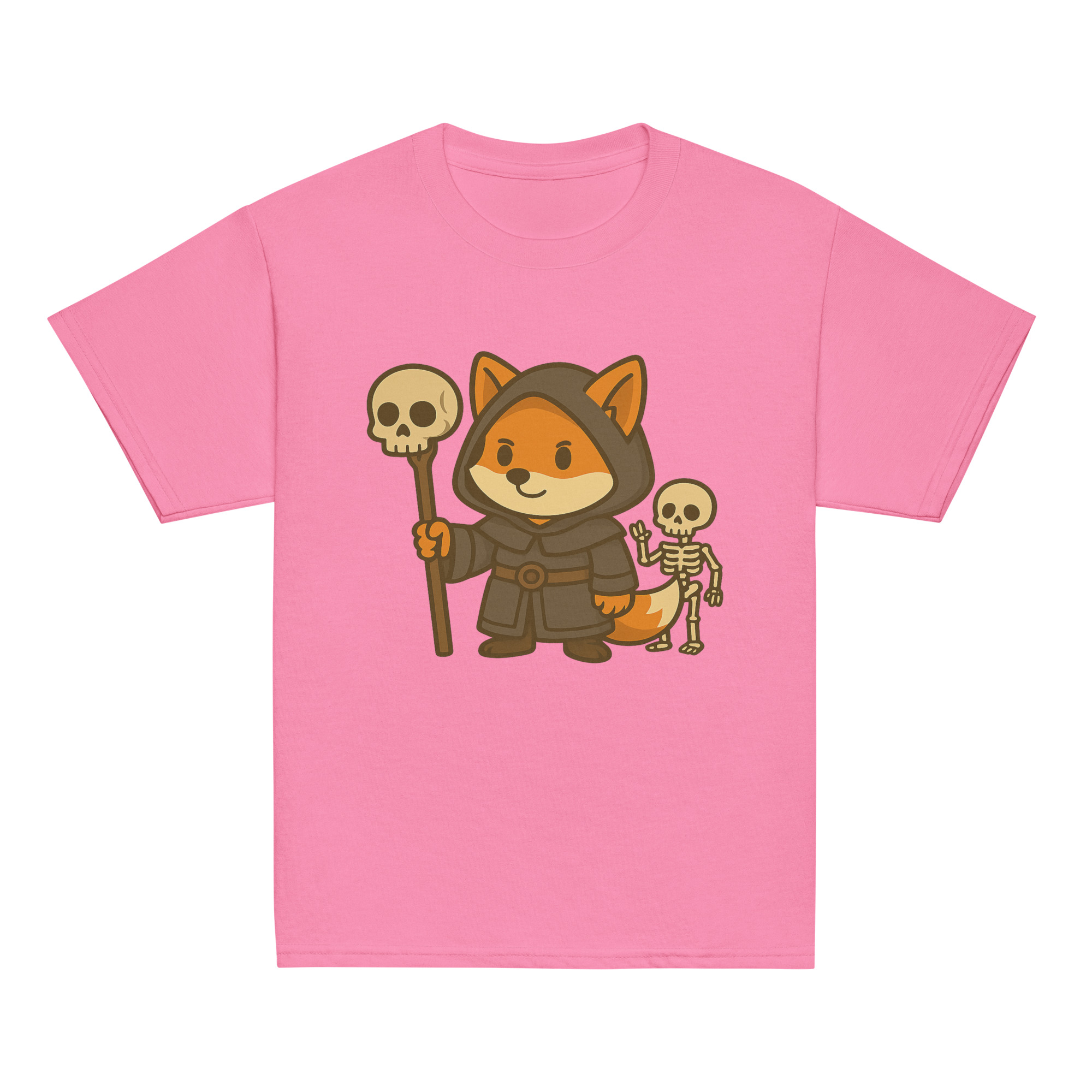 Fox Necromancer - Klassisches DTF-T-Shirt für Jugendliche – Bild 13