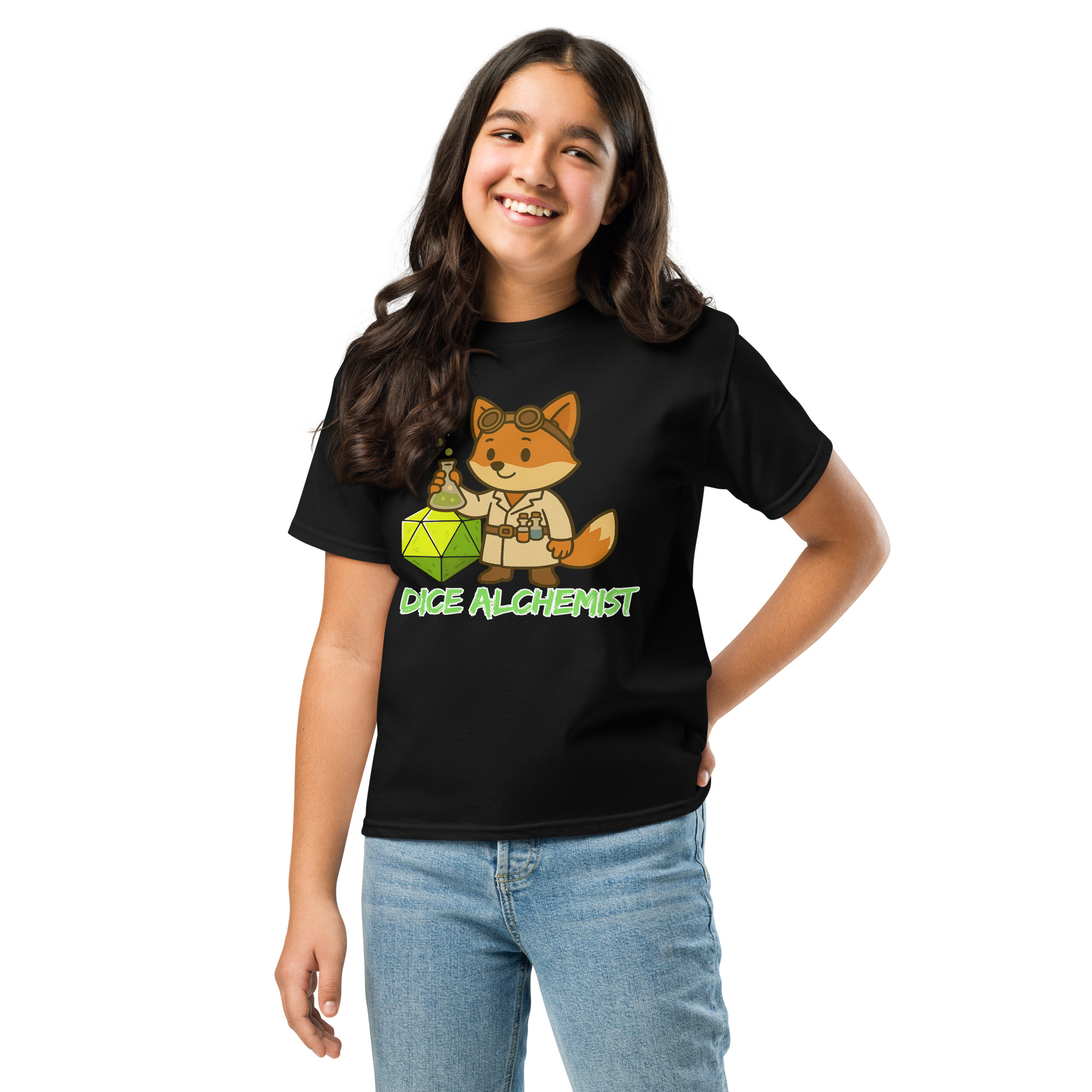 Dice Alchemist - Klassisches DTF-T-Shirt für Jugendliche