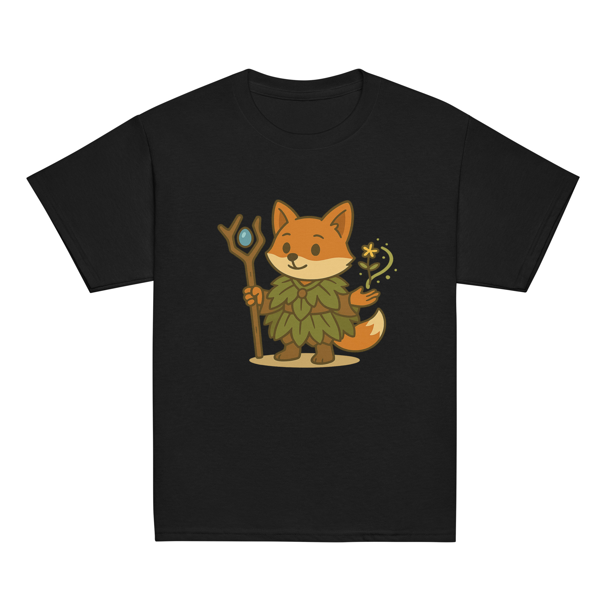 Fox Druid - Klassisches DTF-T-Shirt für Jugendliche