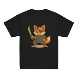 Fox Ronin - Klassisches DTF-T-Shirt für Jugendliche