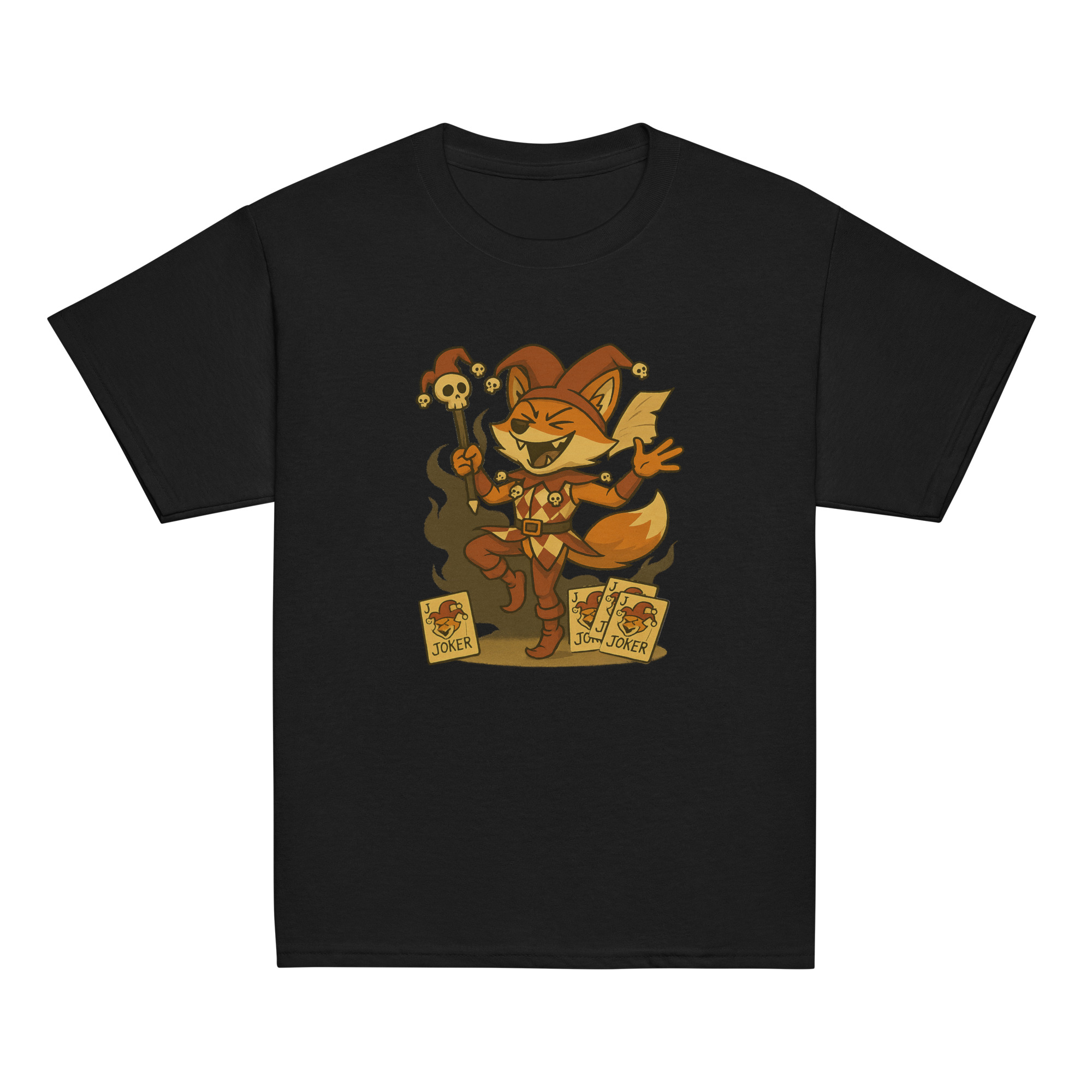 Fox Jester - Klassisches DTF-T-Shirt für Jugendliche