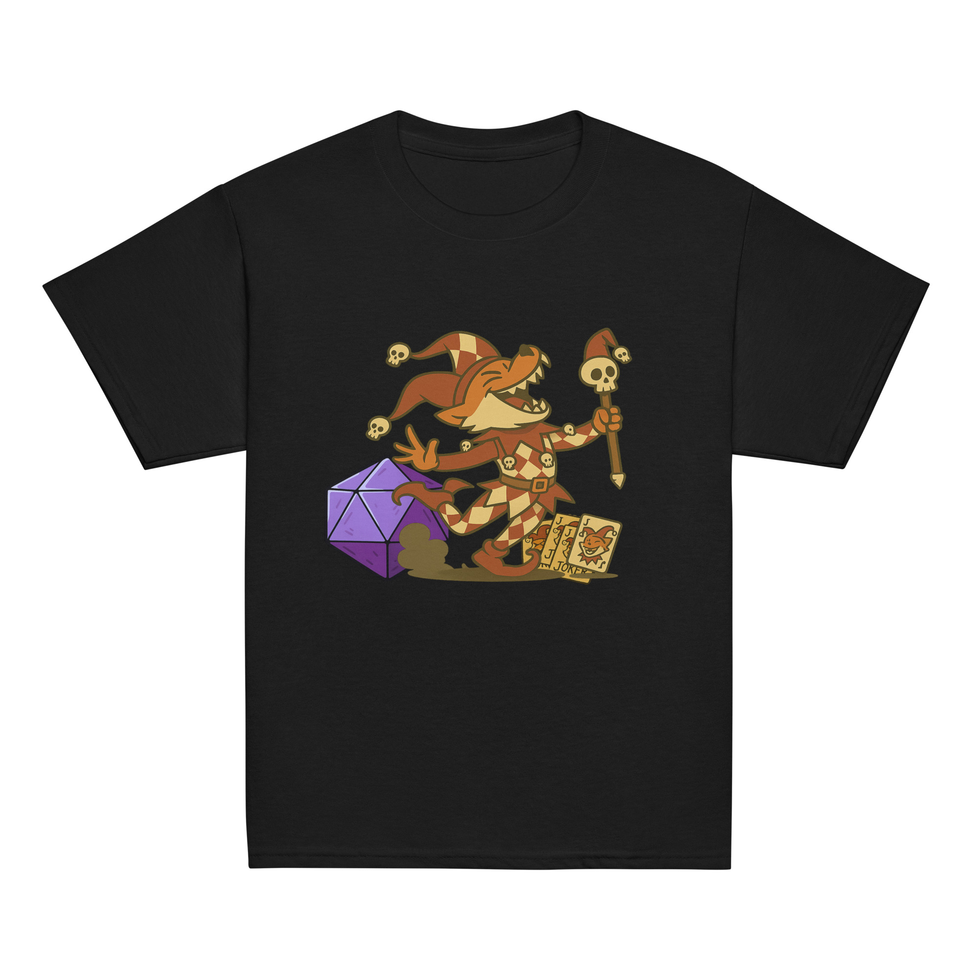 Dicefox Trickser - Klassisches DTF-T-Shirt für Jugendliche