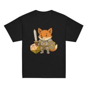 Dicefox Paladin - Klassisches DTF-T-Shirt für Jugendliche