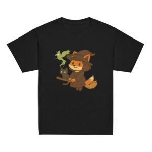 Fox Witch - Klassisches DTF-T-Shirt für Jugendliche