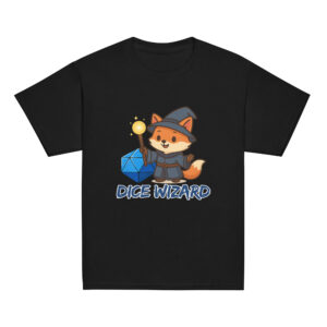 Dice Wizard - Klassisches DTF-T-Shirt für Jugendliche