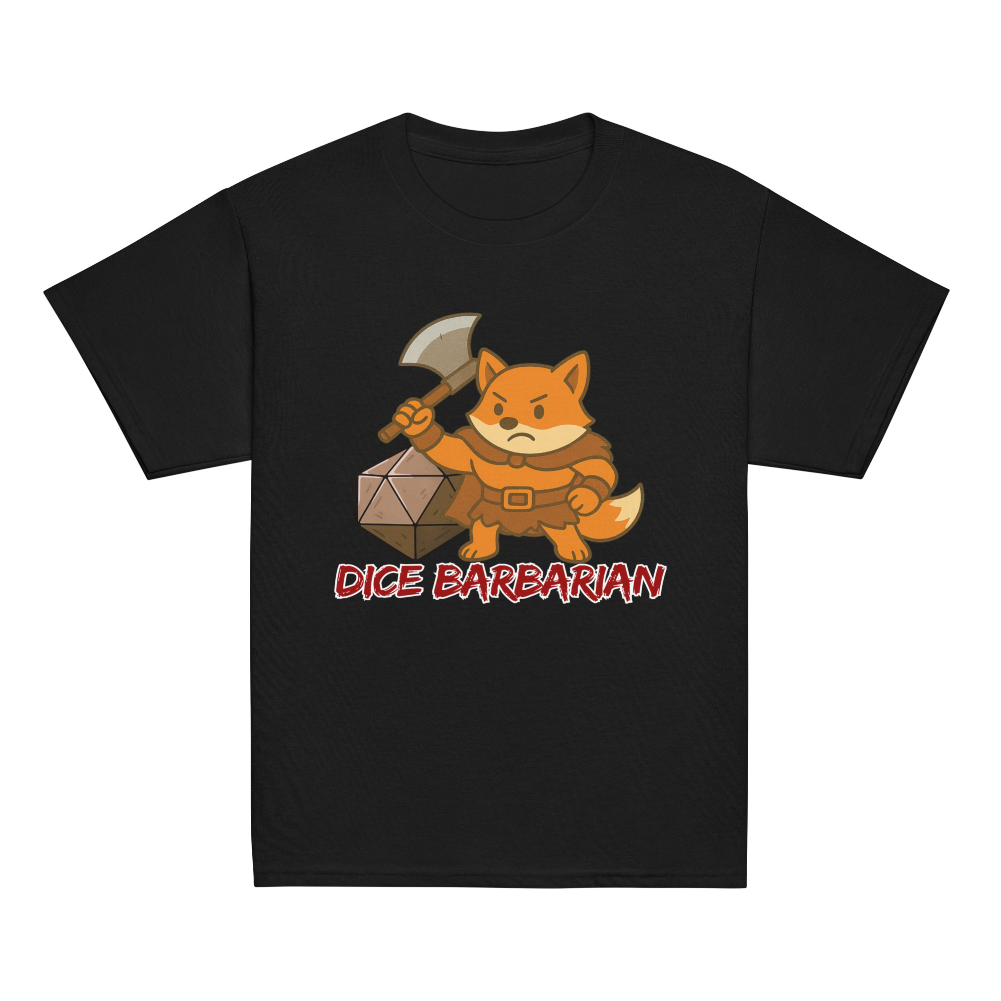 Dice Barbarian - Klassisches DTF-T-Shirt für Jugendliche