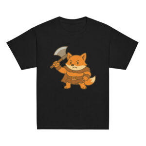 Fox Barbarian - Klassisches DTF-T-Shirt für Jugendliche