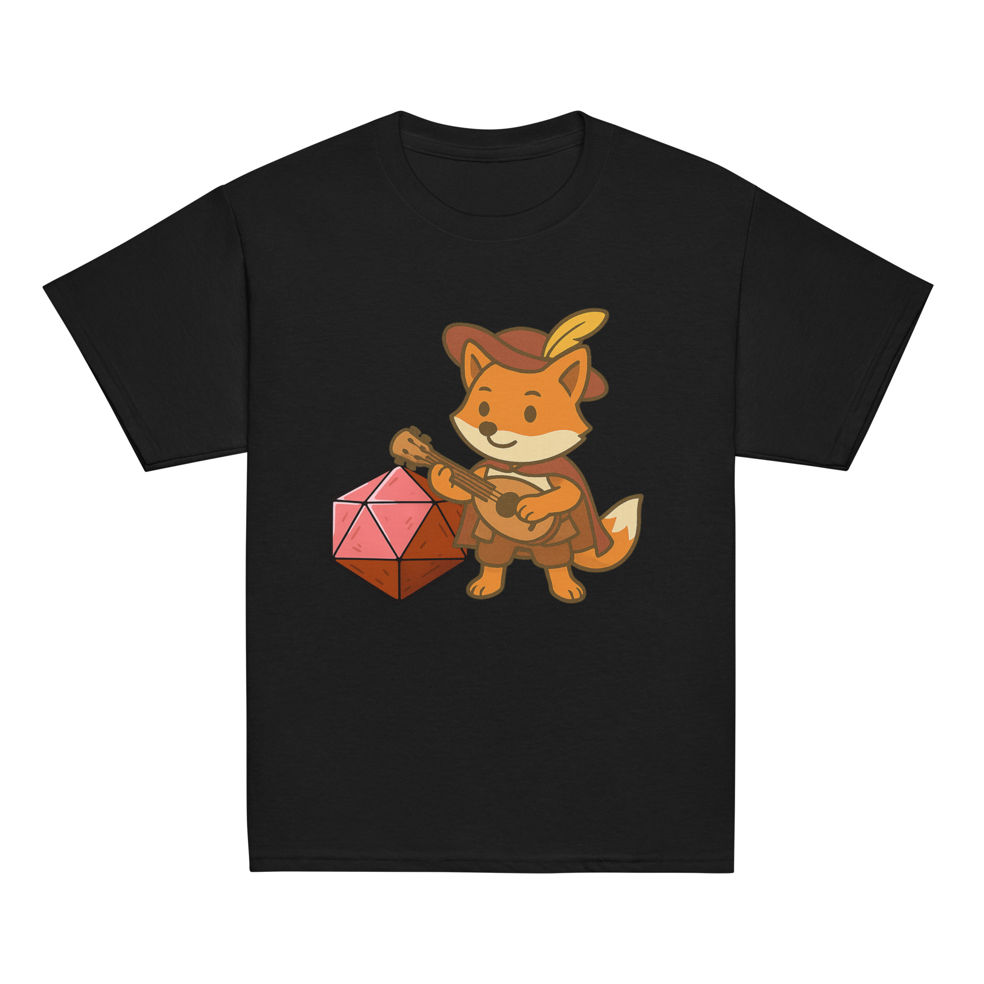 Dicefox Bard - Klassisches DTF-T-Shirt für Jugendliche
